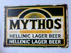 Mythos Hellenic Lager Beer Wandbord 30 bij 20, Ophalen of Verzenden, Reclamebord, Plaat of Schild, Overige merken