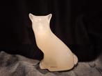 Hadeland Noorwegen – Glazen vos – 7 cm – Scandinavisch glas, Antiek en Kunst, Antiek | Glas en Kristal, Ophalen of Verzenden