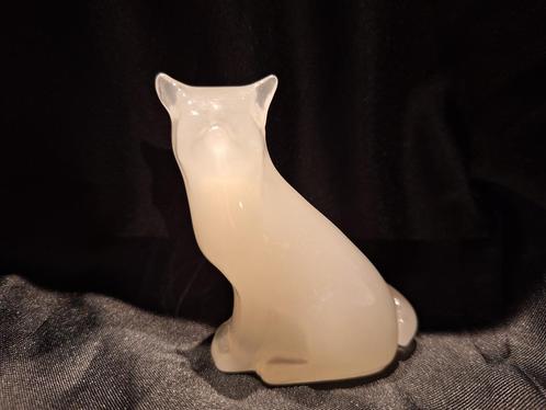 Hadeland Noorwegen – Glazen vos – 7 cm – Scandinavisch glas, Antiek en Kunst, Antiek | Glas en Kristal, Ophalen of Verzenden