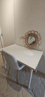 Tafel, spiegel en stoel te koop, Ophalen of Verzenden