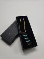 Maison Scotch - Ketting - Goud & Turkoois - 40cm, Ophalen of Verzenden, Zo goed als nieuw, Goud, Overige materialen