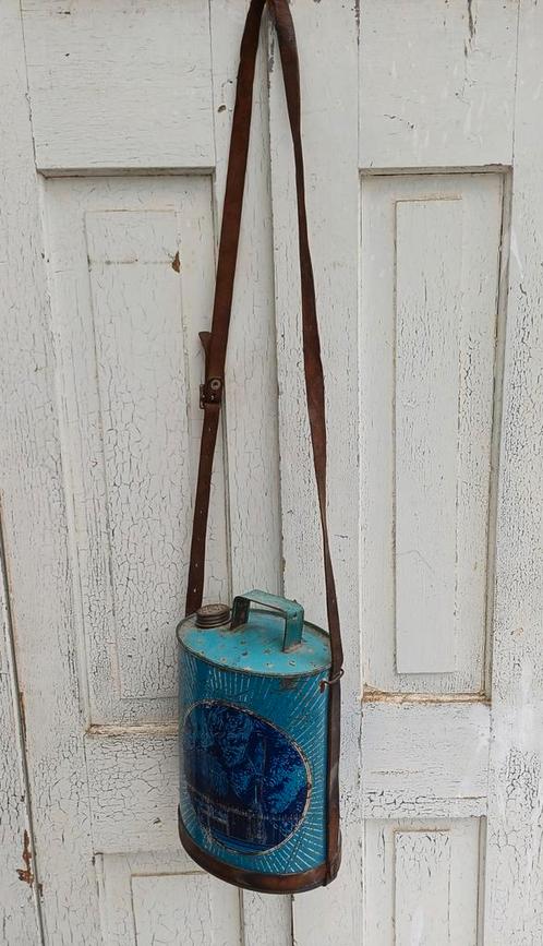 Oud wijwaterblik, Lourdes, water blik, Maria, Bernadette, Antiek en Kunst, Curiosa en Brocante, Verzenden