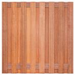 Hardhouten tuinscherm 180x180cm 15+2 planks RVS Topkwaliteit, Tuin en Terras, 150 tot 200 cm, Nieuw, Ophalen of Verzenden, 150 tot 200 cm