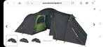 6 persoons tent, 2 slaapcabines,como 6.0 High Peak, donker, Ophalen of Verzenden, Zo goed als nieuw