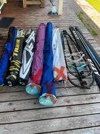Windsurf, Neilpryde V8, Ezzy, North Sails, gieken, zeilen++, Watersport en Boten, Windsurfen, Ophalen, Complete set, 5 tot 7 m²