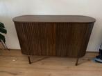 Dressoir LYNGVIG 120 cm - Donker Eiken, Huis en Inrichting, Kasten | Dressoirs, Ophalen, 100 tot 150 cm, Eikenhout, Zo goed als nieuw