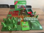 Siku World Farmer set met MF tractor 5601, Hobby en Vrije tijd, Modelauto's | 1:50, Ophalen of Verzenden, Zo goed als nieuw, Hijskraan, Tractor of Landbouw