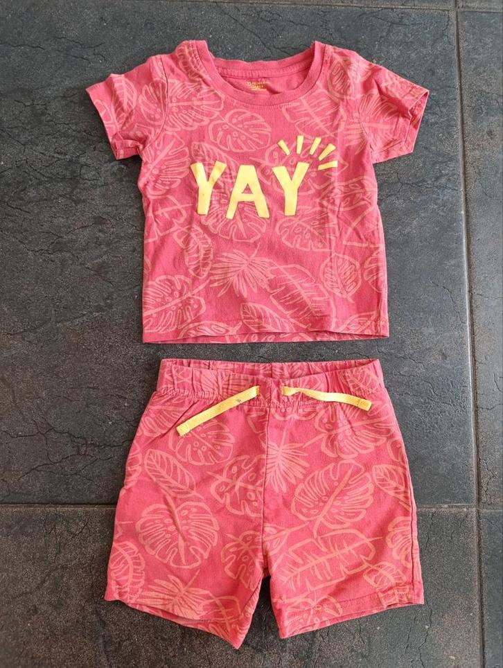 Zomerset maat 92, Kinderen en Baby's, Kinderkleding | Maat 92, Zo goed als nieuw, Jongen, Setje, Ophalen of Verzenden