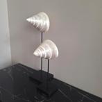 🌺Parelmoer witte echte schelpen op voet |hotel chic, Huis en Inrichting, Woonaccessoires | Overige, Nieuw, Ophalen of Verzenden