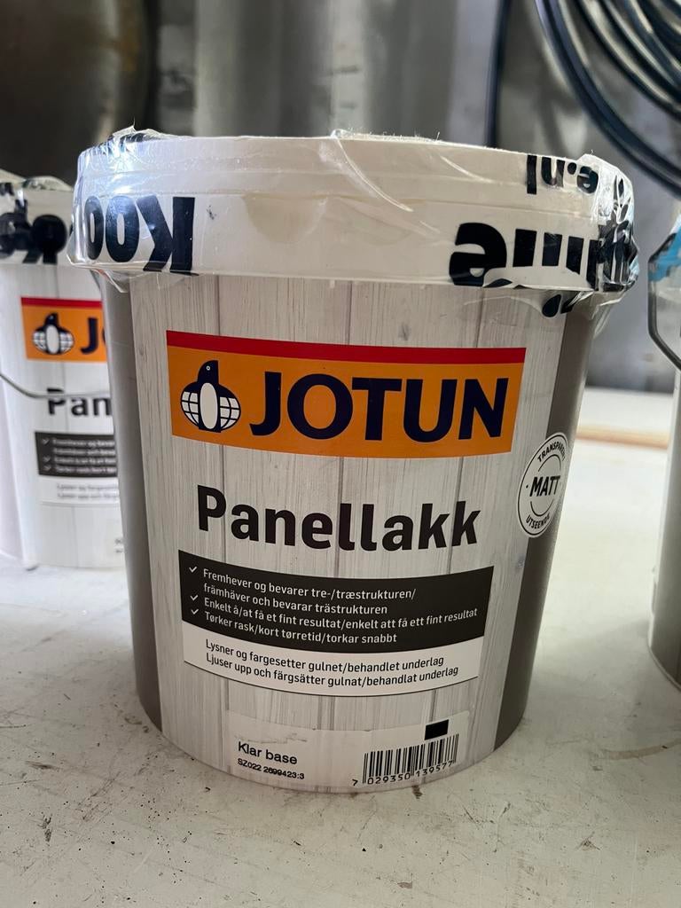 Jotun Panellakk - transparant, Doe-het-zelf en Verbouw, Verf, Beits en Lak, Nieuw, Beits, Minder dan 5 liter, Overige kleuren