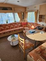 Te huur, stacaravan in juli, rustige plek, uitzicht op water