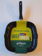 Nieuwe Sola Green Cooking grillpan, 28 cm - zwart, Huis en Inrichting, Keuken | Potten en Pannen, Ophalen of Verzenden, Keramische plaat