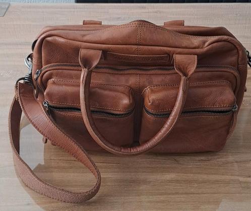 Cowboysbag Cognac Kleur, Sieraden, Tassen en Uiterlijk, Tassen | Damestassen, Zo goed als nieuw, Handtas, Bruin, Ophalen