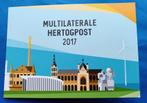Postzegelmapje Mulilaterale Hertogpost 2017 - gestempeld, Na 1940, Verzenden, Postfris