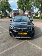 Peugeot 3008 1.2 Puretech 96KW/130PK 2017 Zwart, Auto's, Peugeot, 1199 cc, Leder en Stof, Zwart, Origineel Nederlands