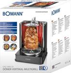 Bomann multi grill, Minder dan 45 cm, Minder dan 45 cm, Hete lucht, Nieuw