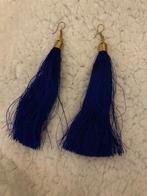 Blauwe hangoorbellen, Overige materialen, Hangers, Blauw, Ophalen of Verzenden