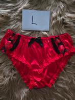 Sissy slipje satijn Maat l, Verzenden