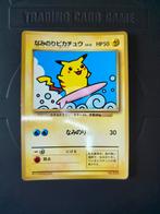 Surfing Pikachu 1997 Corocoro. Pokémon TCG, Verzenden, Gebruikt, Losse kaart