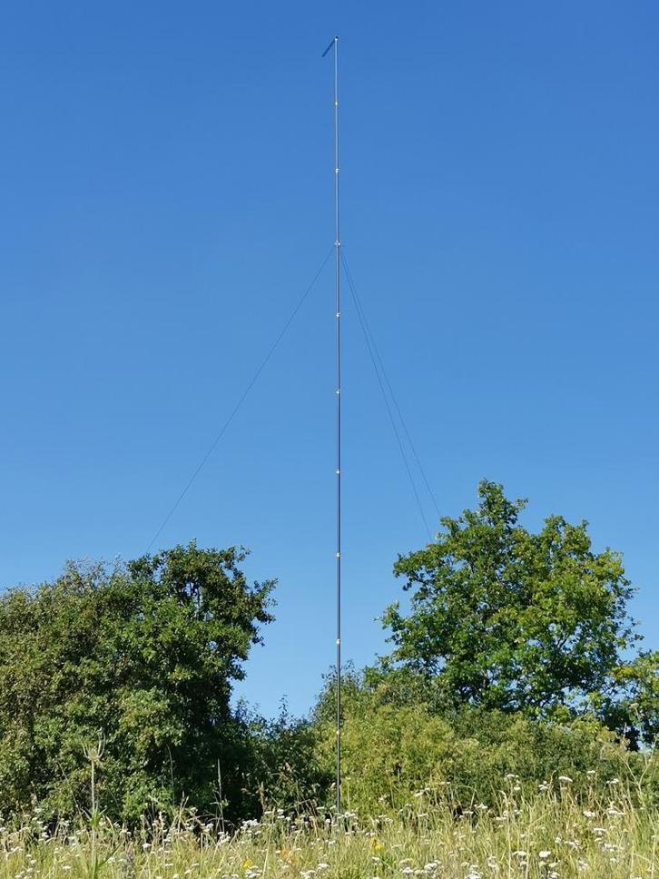 Antenne Mast 13 Meter - Inverted V / Delta Loop / End Fed, Telecommunicatie, Antennes en Masten, Nieuw, Mast, Verzenden