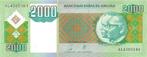 Angola 2000 Kwanzas 2003 Xf pn 151a, Ophalen of Verzenden, Overige landen, Los biljet