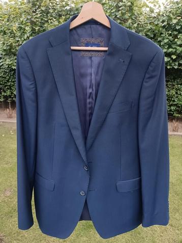 Kostuum Van Gils Dutch Tailored Kleur Blauw (maat 52) beschikbaar voor biedingen
