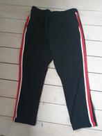 Dames  chino broek zwart met streep Zara Zgan, Kleding | Dames, Ophalen of Verzenden, Zo goed als nieuw, Zwart, Lang