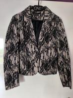 Soyaconcept Colbert Crème/Zwart Tule Maat 40, Maat 38/40 (M), Soyaconcept, Beige, Ophalen of Verzenden