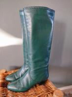 NIEUW! Leren laarzen van Pertti Palmroth maat 38, Kleding | Dames, Schoenen, Ophalen of Verzenden, Zo goed als nieuw, Blauw, Hoge laarzen