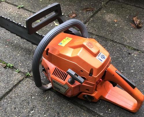 Sterke volledig gereviseerde kettingzaag Husqvarna 36 +beurt, Tuin en Terras, Hand-tuingereedschap, Gebruikt, Overige soorten