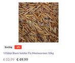 Black soldier fly meelwormen 10kg, Ophalen of Verzenden, Pluimvee