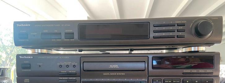 Technics ST-GT350 AM/FM tuner net db meter, Audio, Tv en Foto, Tuners, Zo goed als nieuw, Ophalen