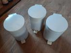 Brabantia witte pedaalemmer 3L, Ophalen, Gebruikt