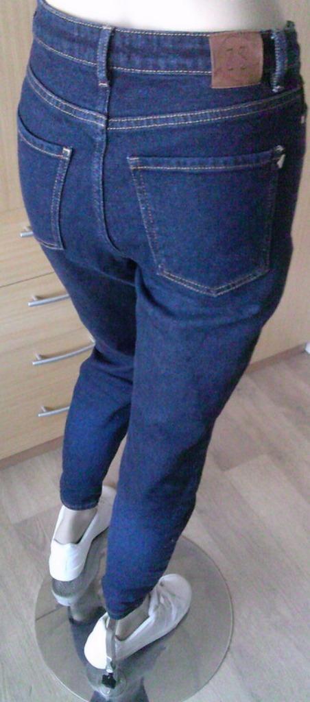ZUSSS ZGAN stretch donkerblauwe mom fit spijkerbroek maat S, Kleding | Dames, Spijkerbroeken en Jeans, Nieuw, W28 - W29 (confectie 36)