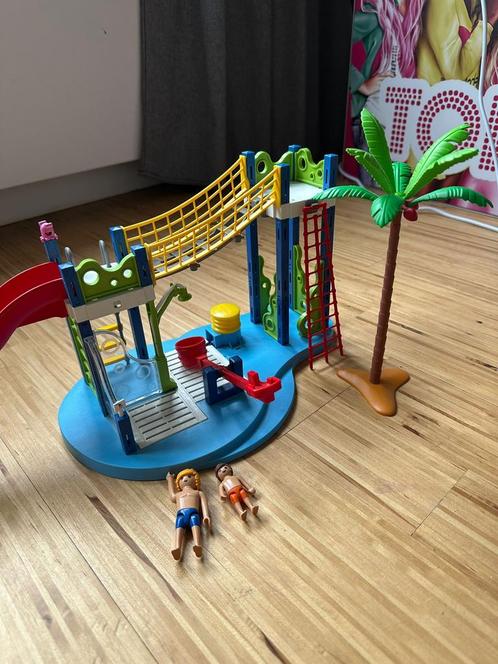 Waterpark 6669 + Waterspeeltuin 6670 – compleet! - Bundel!, Kinderen en Baby's, Speelgoed | Playmobil, Zo goed als nieuw, Ophalen