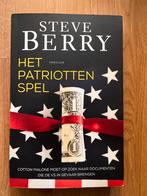 Steve Berry - Het patriottenspel, Ophalen of Verzenden, Zo goed als nieuw, Steve Berry