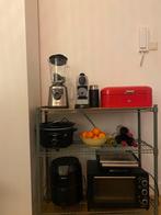 IKEA Omar stellingkast met houten plank, Ophalen of Verzenden, Gebruikt