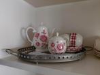 Koffieservies Henry Bassinger, Huis en Inrichting, Keuken | Servies, Ophalen, Zo goed als nieuw, Overige stijlen, Kop(pen) en/of Schotel(s)