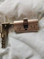 Cilinder slot, Ophalen of Verzenden, Zo goed als nieuw, Rvs, Slot