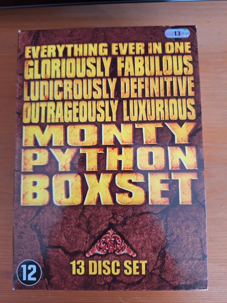 Monty Python Boxset – complete 13 DVD set – absurd, briljant, Ophalen of Verzenden, Zo goed als nieuw