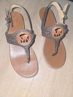 Michael Kors Sandalen Sleehak 38/39, Kleding | Dames, Michael Kors, Bruin, Gedragen, Sandalen of Muiltjes