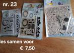 Clear stamps (stempels., Ophalen of Verzenden, Zo goed als nieuw, Clearstamp
