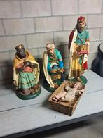 Prachtige grote antieke kerstbeelden uit een kerk, '1920, Ophalen