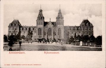 Amsterdam Rijksmuseum TOPKAART Kunstanstalt Lautz&Balzar beschikbaar voor biedingen