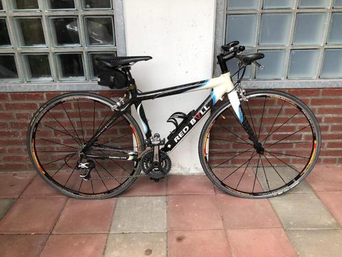 Red Bull Hybride racefiets dames/heren, Fietsen en Brommers, Fietsen | Racefietsen, Zo goed als nieuw, Overige merken, Meer dan 20 versnellingen