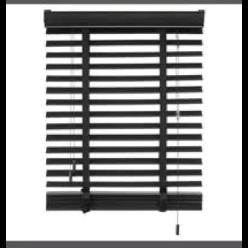 Jaloezieën antraciet (6 stuks voor €40), Strak, Zo goed als nieuw, 100 tot 150 cm, Zwart