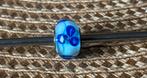 Trollbeads glaskraal met blauwe bloem, Glas of Kristal, Ophalen of Verzenden, Zo goed als nieuw, Trollbeads