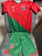 Portugal Voetbaltenue Ronaldo Maat 140, Kinderen en Baby's, Kinderkleding | Kinder-zwemkleding, Maat 116, Jongen of Meisje, Ophalen of Verzenden