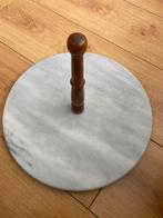 Marmeren blad met hout, Ophalen, Gebruikt, Overige materialen