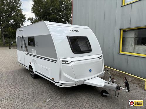 Knaus Sport 420 QD Met vele extra's, Caravans en Kamperen, Caravans, Bedrijf, tot en met 3, 1000 - 1250 kg, Treinzit, Knaus, Dwarsbed